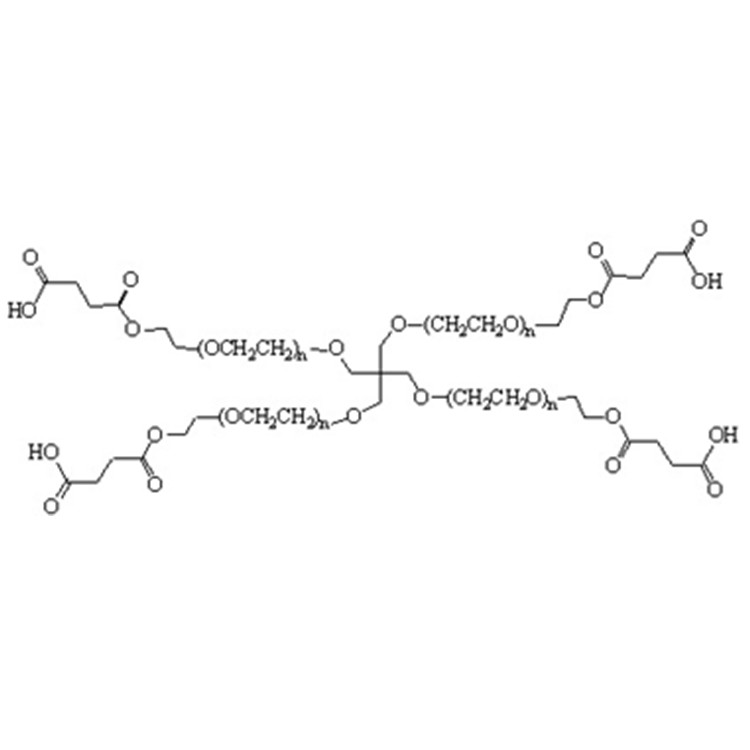 四臂-聚乙二醇-丁二酸,4-Arm PEG-SA;4-Arm PEG-Succinic Acid