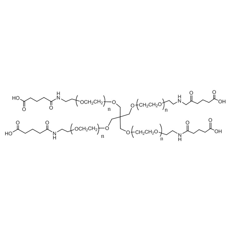 四臂-聚乙二醇-戊二酸酰胺,4-Arm PEG-GAA;4-Arm PEG-Glutaramide Acid