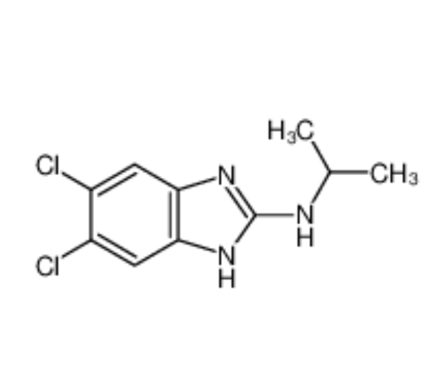 5,6-二氯-N-異丙基-1H-苯并咪唑-2-胺,5,6-DICHLORO-2-ISOPROPYLAMINOBENZIMIDAZOLE