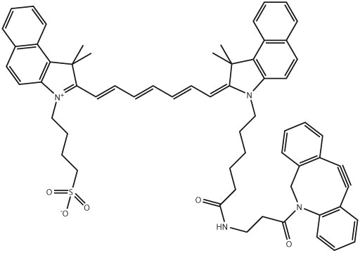 吲哚菁绿-二苯基环辛炔,ICG-DBCO, ICG-Dibenzocyclooctyne