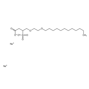 C10-16-脂肪醇聚氧乙烯醚-3-羧基-1-磺基丙酸酯二钠盐,disodium,4-(2-dodecoxyethoxy)-3-sulfonatobutanoate