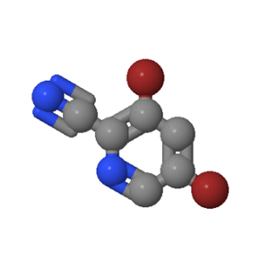 61830-09-9；2-氰基-3,5-二溴吡啶