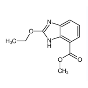 2-乙氧基苯并咪唑-7-羧酸甲酯,Methyl 2-ethoxybenzimidazole-7-carboxylate