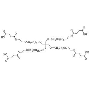 四臂-聚乙二醇-丁二酸,4-Arm PEG-SA;4-Arm PEG-Succinic Acid