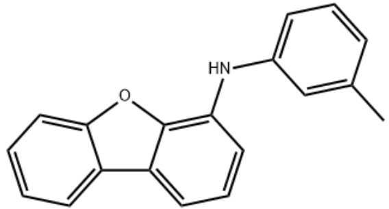 N-(3-甲基苯基)-4-二苯并呋喃基胺