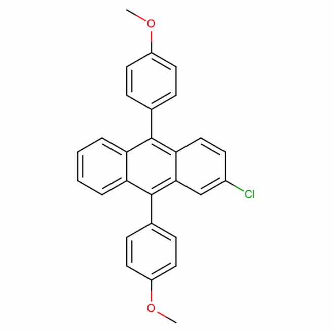 9,10-双(4-甲氧基苯基)-2-氯蒽,9,10-Bis(4-methoxyphenyl)-2-chloroanthracene