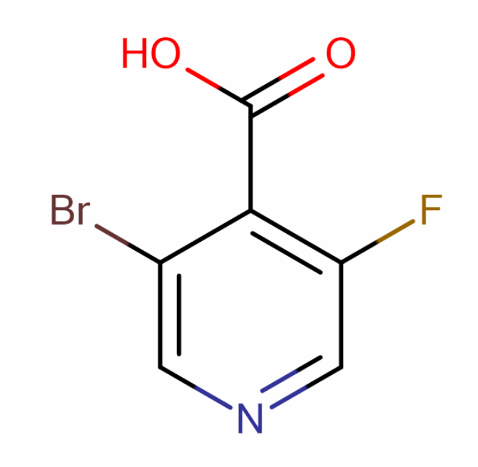 3-溴-5-氟异烟酸,3-Bromo-5-fluoro-4-pyridinecarboxylic acid