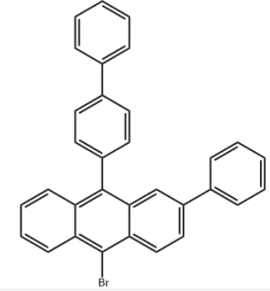 9-[1,1'-联苯]-4-基-10-溴-2-苯基蒽,9-([1,1'-biphenyl]-4-yl)-10-broMo-2-phenylanthracene