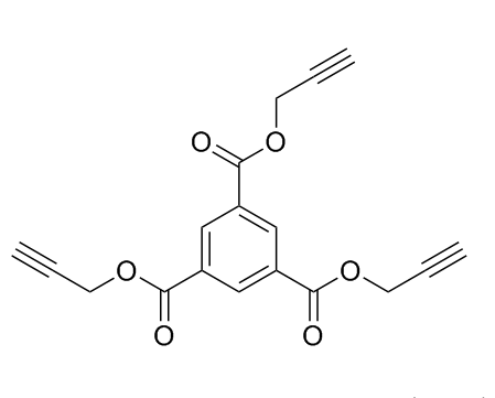 Tripropargyl benzene-1,3,5-tricarboxylate