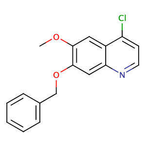 安罗替尼中间体,4-chloro-6-methoxy-7-phenylmethoxyquinoline