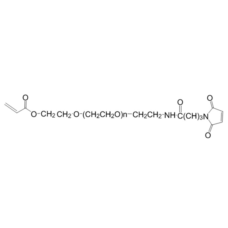 马来酰亚胺聚乙二醇丙烯酸酯,Acrylate-PEG-MAL;MAL-PEG-Acrylate;MAL-PEG-AC