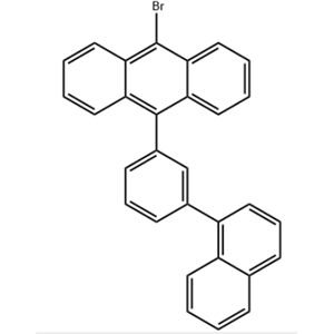 9-溴-10-[3-(1-萘基)苯基]蒽,9-bromo-10-[3-(1-naphthalenyl)phenyl]-anthracene