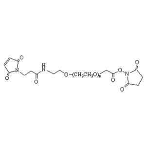 马来酰亚胺-聚乙二醇-琥珀酰亚胺羧甲基酯
