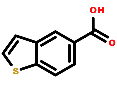 苯并[b]噻吩-5-羧酸,Benzo[b]thiophene-5-carboxylic acid