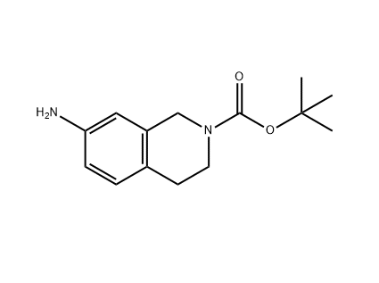 叔-丁基-7-氨基-3,4-二氢异喹啉-2(1H)-甲酸,7-AMINO-3,4-DIHYDRO-1H-ISOQUINOLINE-2-CARBOXYLIC ACID TERT-BUTYL ESTER