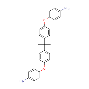 2,2-双[4-(4-氨基苯氧基)苯基]丙烷,4,4'-(4,4'-Isopropylidenediphenyl-1,1'-diyldioxy)dianiline