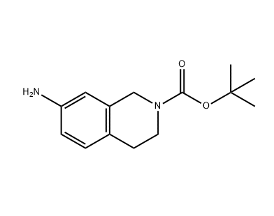 7-氨基-1,2,3,4-四氢异喹啉-2-甲酸叔丁酯,7-AMINO-3,4-DIHYDRO-1H-ISOQUINOLINE-2-CARBOXYLIC ACID TERT-BUTYL ESTER