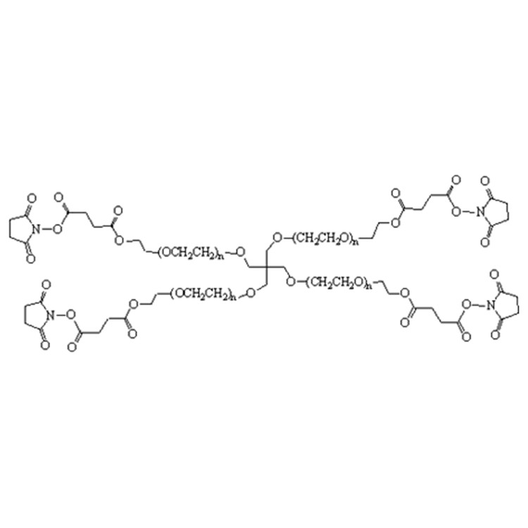 四臂-聚乙二醇-琥珀酰亚胺丁二酸酯,4-Arm PEG-SS