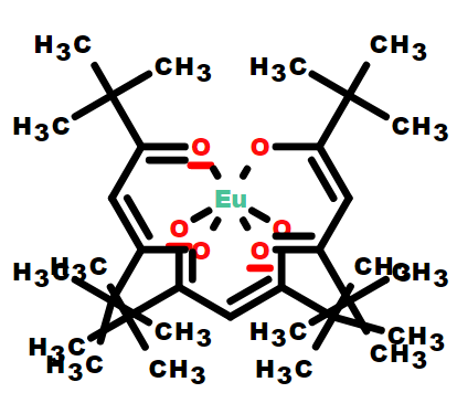 三(2,2,6,6-四甲基-3,5-庚二酸)铕,Tris(2,2,6,6-tetramethyl-3,5-heptanedionato)europium(III)