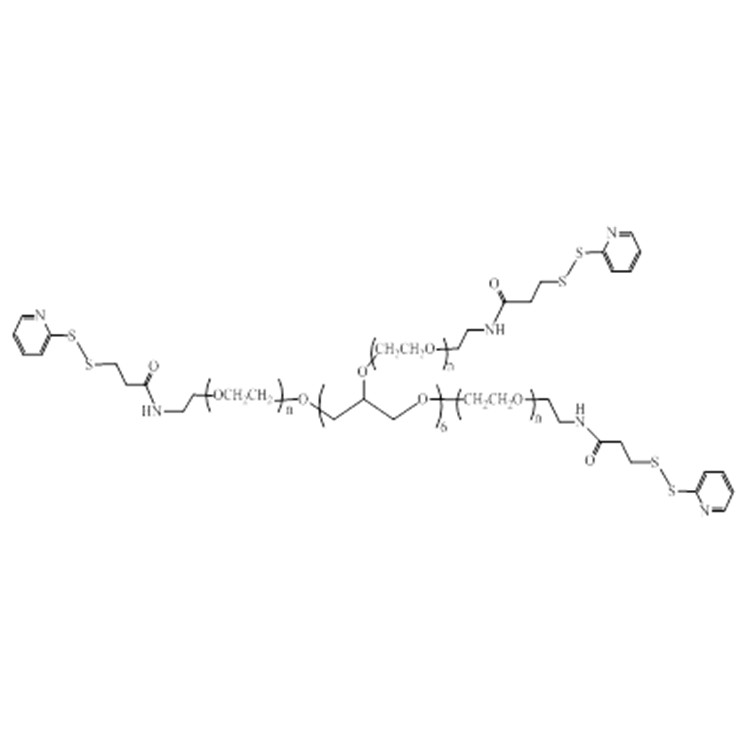 八臂-聚乙二醇-巯基吡啶,8-Arm PEG-OPSS;8-Arm PEG-PDP