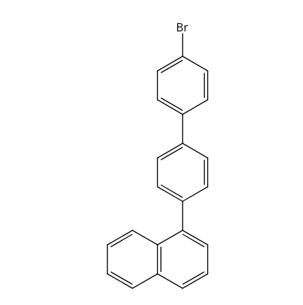 1-(4′-溴[1,1′-聯(lián)苯]-4-基)萘,1-(4′-Bromo[1,1′-biphenyl]-4-yl)naphthalene