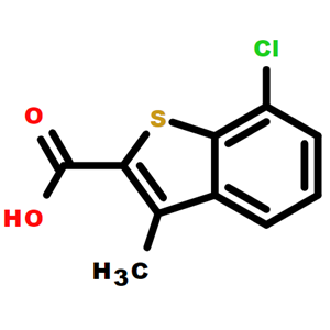 7-氯-3-甲基苯并[b]噻吩-2-羧酸