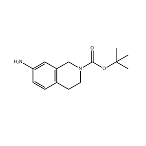叔-丁基-7-氨基-3,4-二氢异喹啉-2(1H)-甲酸,7-AMINO-3,4-DIHYDRO-1H-ISOQUINOLINE-2-CARBOXYLIC ACID TERT-BUTYL ESTER