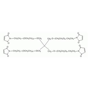 四臂-聚乙二醇-马来酰亚胺,4-Arm-PEG-MAL;4 Arm PEG Maleimide