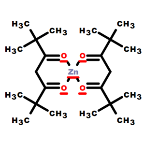 双(2,2,6,6,-四甲基-3,5-庚二酮酸)锌,Bis(2,2,6,6-tetramethyl-3,5-heptanedionato)zinc[Zn(TMHD)2]