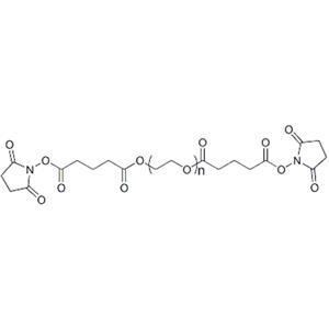 琥珀酰亚胺戊二酸酯-聚乙二醇-琥珀酰亚胺戊二酸酯；二琥珀酰亚胺戊二酸酯聚乙二醇