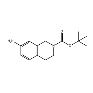 7-氨基-1,2,3,4-四氢异喹啉-2-甲酸叔丁酯,7-AMINO-3,4-DIHYDRO-1H-ISOQUINOLINE-2-CARBOXYLIC ACID TERT-BUTYL ESTER