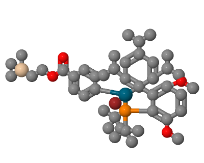 C43H68BrO4PPdSi,tBuBrettPhos Pd G6 TES