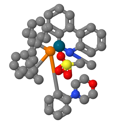 甲磺酸盐(2-(二金刚烷膦)吗啉代苯)[2-(2′-甲氨基-1,1′-联苯)]钯(II),MorDalPhos Pd G4