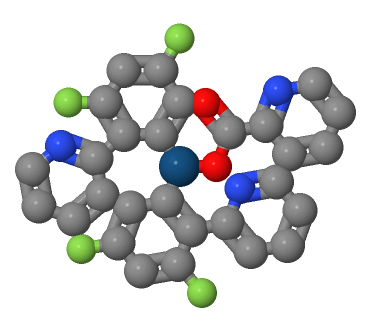 双(4,6-二氟苯基吡啶-N,C2)吡啶甲酰合铱,Firpic