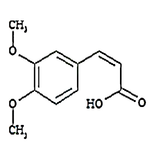 Ticagrelor Impurity1 (Z)-3,4-Dimethoxy Cinnamic Acid