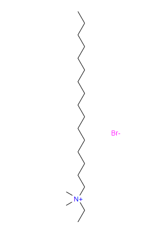 十六烷基二甲基乙基溴化铵,CETYLDIMETHYLETHYLAMMONIUM BROMIDE