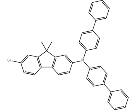 N,N-二([1,1'-聯(lián)苯基]-4-基)-7-溴-9,9-二甲基-9H-芴-2-胺,N,N-di([1,1'-biphenyl]-4-yl)-7-broMo-9,9-dimethyl-9H-fluoren-2-amine