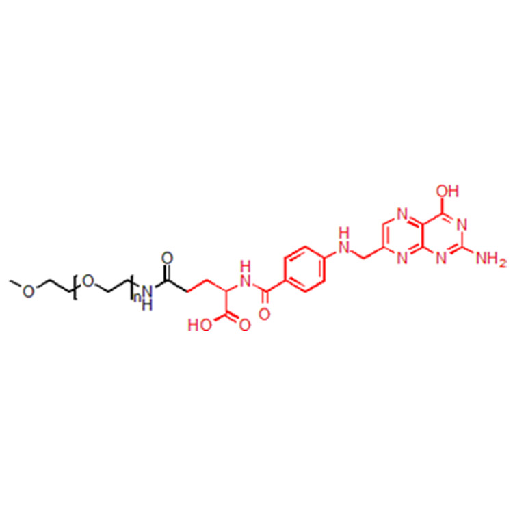 甲氧基-聚乙二醇-叶酸,mPEG-FA;mPEG-Folic acid