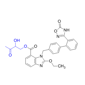 美阿沙坦钾杂质04,2-hydroxy-3-oxobutyl 2-ethoxy-1-((2