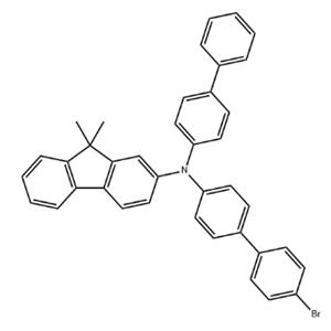 N-联苯基-N-(4-溴联苯基)-9,9-二甲基-2-芴胺,N-(biphenyl-4-yl)-N-(4