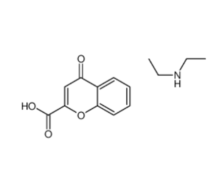 N-乙基乙胺，4-氧代鉻烯-2-羧酸,N-ethylethanamine,4-oxochromene-2-carboxylic acid