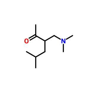 3-[(二甲基氨基)甲基]-5-甲基-2-己酮,3-[(dimethylamino)methyl]-5-methylhexan-2-one