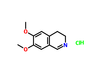 6,7-二甲氧基-3,4-二氫異喹啉鹽酸鹽,6,7-dimethoxy-3,4-dihydroisoquinoline,hydrochloride