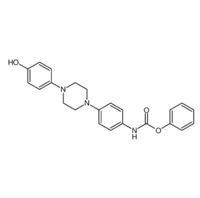 [4-[4-(4-羥基苯基)-1-哌嗪基]苯基]氨基甲酸苯酯,PHENYL {4-[4-(4-HYDROXYPHENYL)PIPERAZIN-1-YL]PHENYL}CARBAMATE