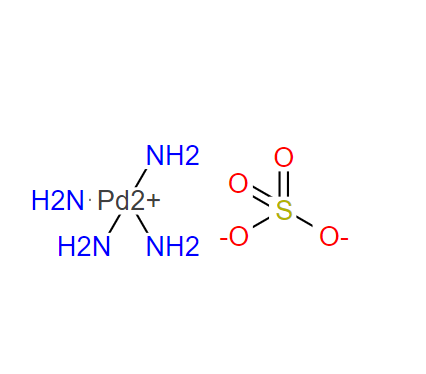 硫酸四氨钯,Tetraamminepalladium(II) sulfate