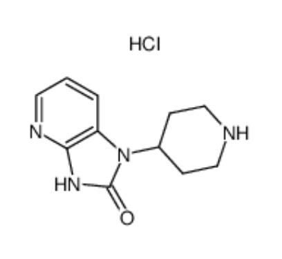 1-（哌啶-4-基）-1,3-二氫-2H-咪唑并[4,5-b]吡啶-2-酮,?2-oxo-1-(piperidinium-4-yl)-2,3-dihydro-1H-imidazo[4,5-b]pyridin-4-ium dichloride