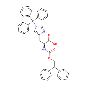 N-Fmoc-N-三苯甲基-L-组氨酸,Fmoc-L-His(Trt)-OH