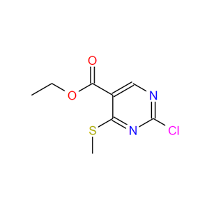 2-氯-4-(甲基硫烷基)嘧啶-5-甲酸乙酯,ethyl 2-chloro-4-(methylsulfanyl)pyrimidine-5-carboxylate