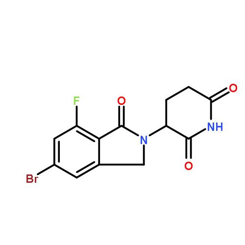 3-(5-bromo-7-fluoro-1-oxoisoindolin-2-yl)piperidine-2,6-dione