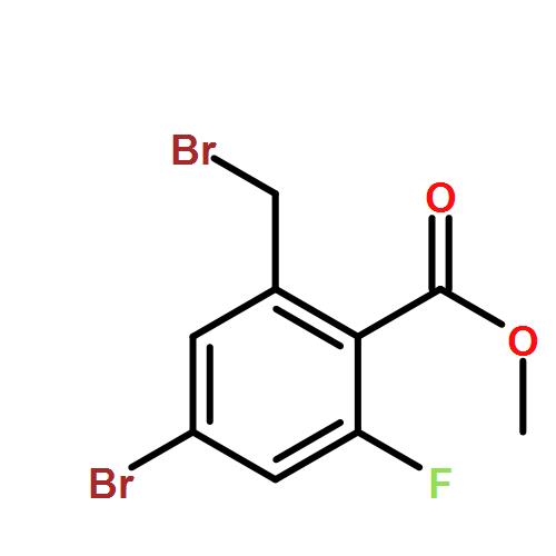 methyl 4-bromo-2-(bromomethyl)-6-fluorobenzoate